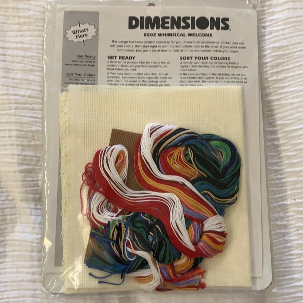 Dimensions Counted Cross Stitch - Picture 4 of 5